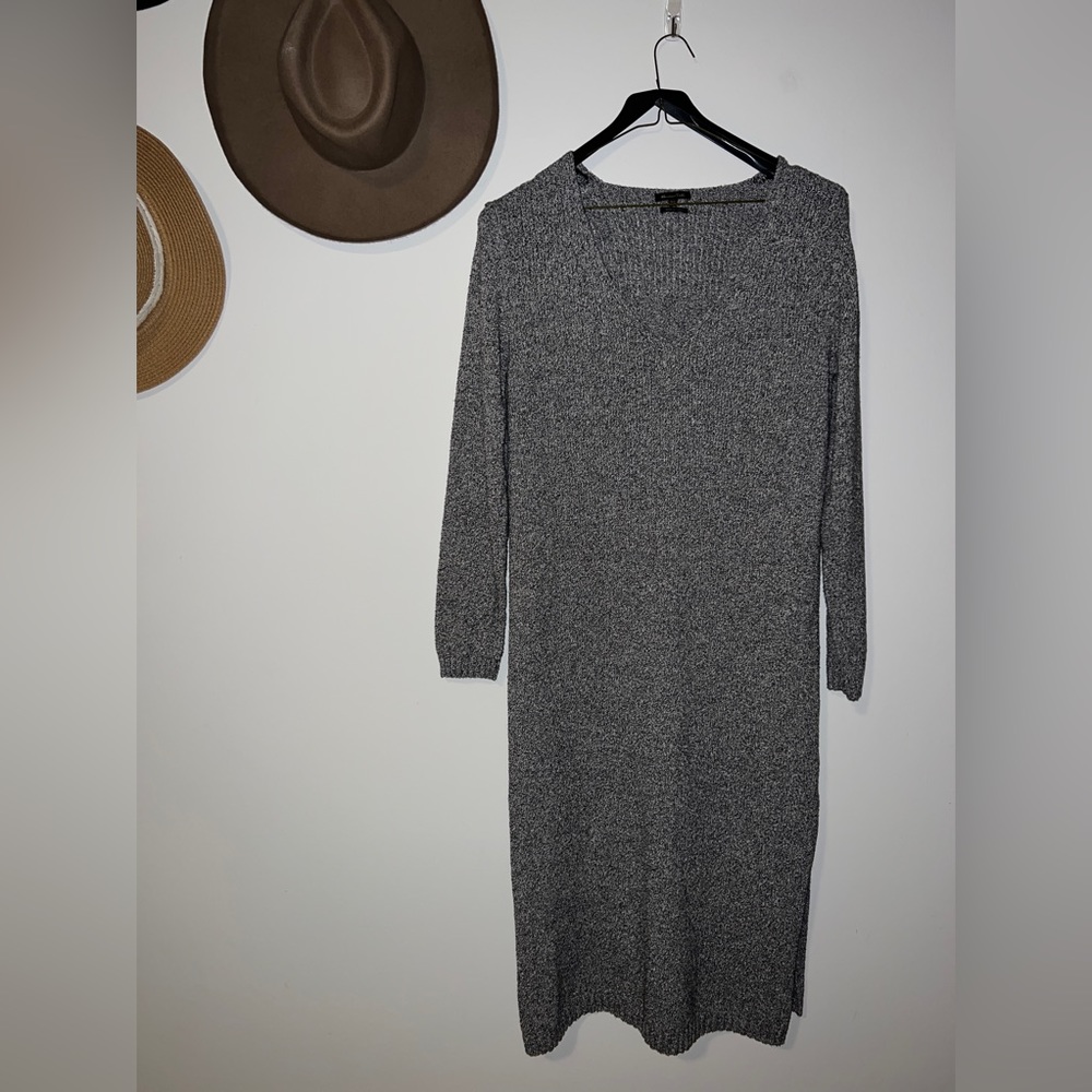 Sweater midi dress (Massimo Dutti)